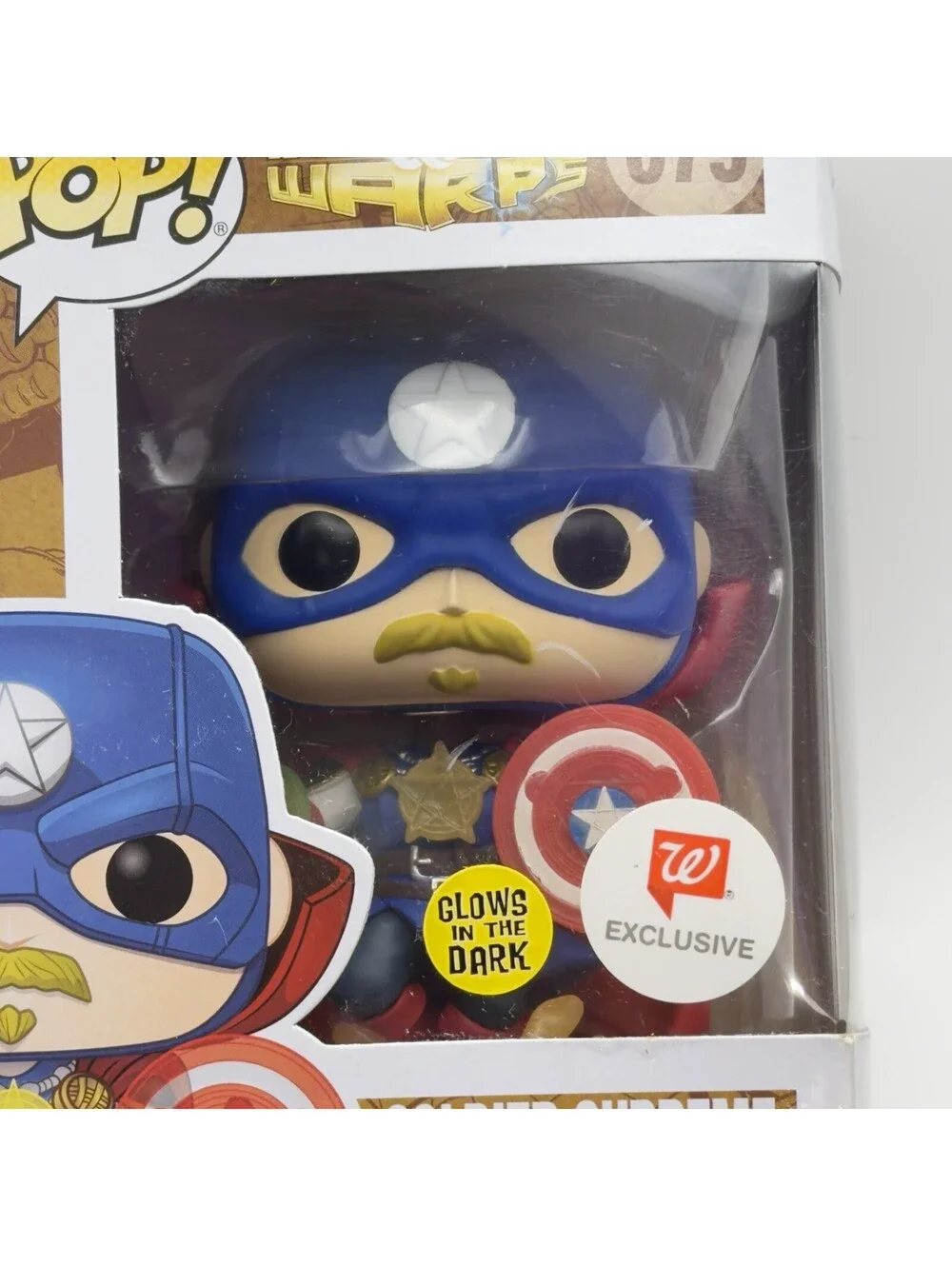 MARVEL FUNKO POPS! Soldier Supreme 679 Scream Symbiote 671 Exclusive Glow Dark